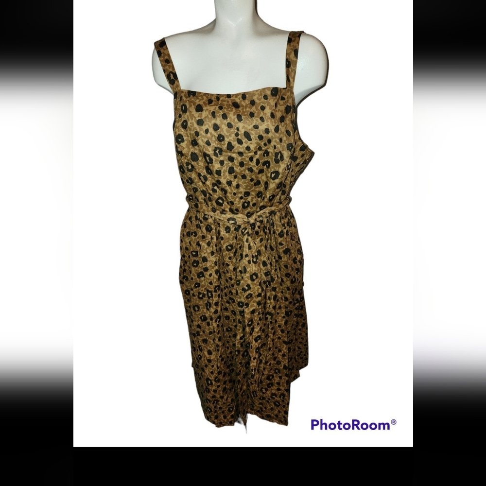 NWT Size 2X Leopard Dress from Ava & Viv